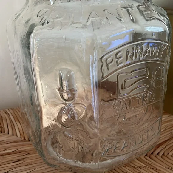 Vintage Glass Planter’s Peanut Jar - Picture 5 of 10